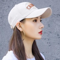 Gorra de Béisbol Unisex Van Saili para Adultos, Estilo Coreano de Primavera con Bordado de Letras y Hoja de Arce, Estilo Canadiense, Tela de Algodón, Modelo 1945
