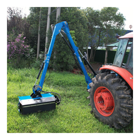 Tondeuse à bras oscillant hydraulique JEEGEE, garantie 2 ans, niveau de sécurité élevé pour tracteurs agricoles et chargeurs, tondeuses à gazon