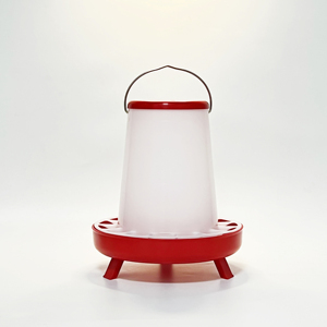 <span class=keywords><strong>Abbeveratoio</strong></span> per Polli 1.5L 8L Direttamente dalla Fabbrica, Ciotola Manuale in Plastica con Gambe per Pollame - Product Image 5