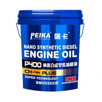 Huile moteur diesel entièrement synthétique API CH-4 15W40 Lubrifiant à haute pression pour camions lourds