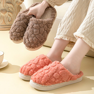 Nouvelle Arrivée – Chaussons d'intérieur doux et chauds pour femme, à plateforme, semelle épaisse, doublure en peluche, antidérapants et amortissants - Product Image 1