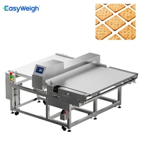 Easyweigh FMD-120 Detektor Logam Konveyor Otomatis Ultra-Lebar dari Baja Tahan Karat dengan Peringkat IP54 untuk Makanan Massal yang Disusun Berbaris seperti Biskuit.