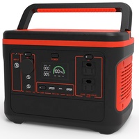 600W LiFePO4 alimentation portable extérieure camping pique-nique décrochage d'urgence maison onde sinusoïdale grande capacité alimentation mobile