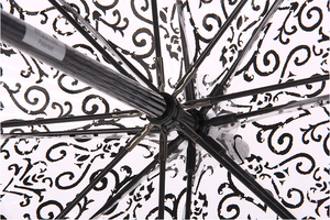 <span class=keywords><strong>Parapluie</strong></span> <span class=keywords><strong>Transparent</strong></span> 2021 <span class=keywords><strong>pour</strong></span> femme, nouvelle mode, dôme de bulles, logo imprimé, <span class=keywords><strong>pour</strong></span> <span class=keywords><strong>mariage</strong></span>, fête, Style dame - Product Image 3