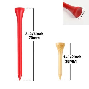 Tees de Golf con Logotipo Personalizado, Varios Colores, Tees de Golf Profesionales de Madera de Bambú, Reducen la Fricción y la Resistencia, Soporte para Tees de Golf - Product Image 2