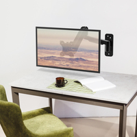 Téléviseur intelligent KELMY avec télécommande, 13-32 pouces, meuble mural flottant, téléviseur intelligent 65 pouces, moniteur 32 pouces avec bras de fixation
