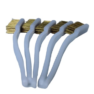 Petite brosse en <span class=keywords><strong>laiton</strong></span> 3 pièces brosses métalliques en <span class=keywords><strong>laiton</strong></span> pour le <span class=keywords><strong>nettoyage</strong></span>, outil de brosse à dents en fil de <span class=keywords><strong>laiton</strong></span> de <span class=keywords><strong>nettoyage</strong></span> de buse d'imprimante 3D - Product Image 1