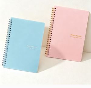 Cuaderno Espiral de Lujo para Niños, A5 Mini, Kawaii, con Logotipo, Puntos, Bolsillo, Tapa Dura, Bonito Cuaderno - Product Image 1