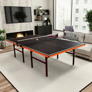 <span class=keywords><strong>Mesa</strong></span> de <span class=keywords><strong>Tenis</strong></span> de <span class=keywords><strong>Mesa</strong></span> Plegable de 18 mm para el Hogar, Fabricada por el Fabricante, Cumple con los Estándares de Competición y Eventos, <span class=keywords><strong>Mesa</strong></span> de <span class=keywords><strong>Tenis</strong></span> de <span class=keywords><strong>Mesa</strong></span> Móvil - Product Image 4