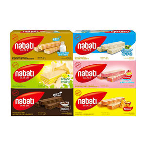 नाबोदी वाफर पनीर बिस्कुट विभिन्न स्वाद 145g * 24 थोक विदेशी स्नैक्स चीन पैकेजिंग - Product Image 2