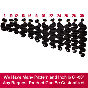 Tissage en lot brésilien Body Wave 100% vierge, lot de 3, 14, 16, 18 pouces, 10A, vente en gros, livraison gratuite - Product Image 6