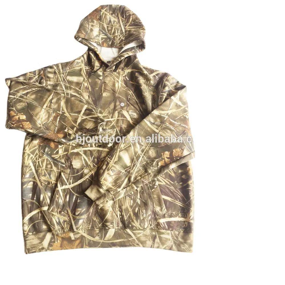 Pull à capuche de 3d pour homme, motif camouflage, chasseur de canard, chasse du BJ, plein air