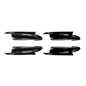 บีเอ็มดับเบิลยู ซีรีส์ 3 E90 E91 E92 E93 2007 2013 M3 สติกเกอร์กันชนหลัง ลายคาร์บอนไฟเบอร์ วัสดุ ABS อะไหล่ตกแต่งแบบติดกาว - Product Image 2