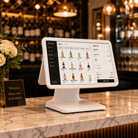Terminal de caisse tactile tout-en-un Android 15 pouces pour le commerce de détail, machine de point de vente (POS) avec écran tactile pour la gestion des prix