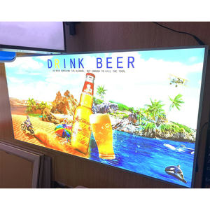 Потолочный Магнитный светодиодный акриловый световой короб рекламный щит со знаком сменный Лайтбокс для ресторана, кафе, рекламный щит - Product Image 5