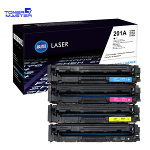 Cartuchos de Tóner de Color Toner Master CF400A CF401A CF402A CF403A 201A Compatibles con Impresoras <span class=keywords><strong>HP</strong></span> <span class=keywords><strong>LaserJet</strong></span> <span class=keywords><strong>M252dw</strong></span> M252n M277dw - Product Image 1