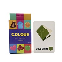 Cartes de stimulation visuelle pour l'éducation de la petite enfance, aides à l'apprentissage des mots anglais, cartes cognitives éducatives