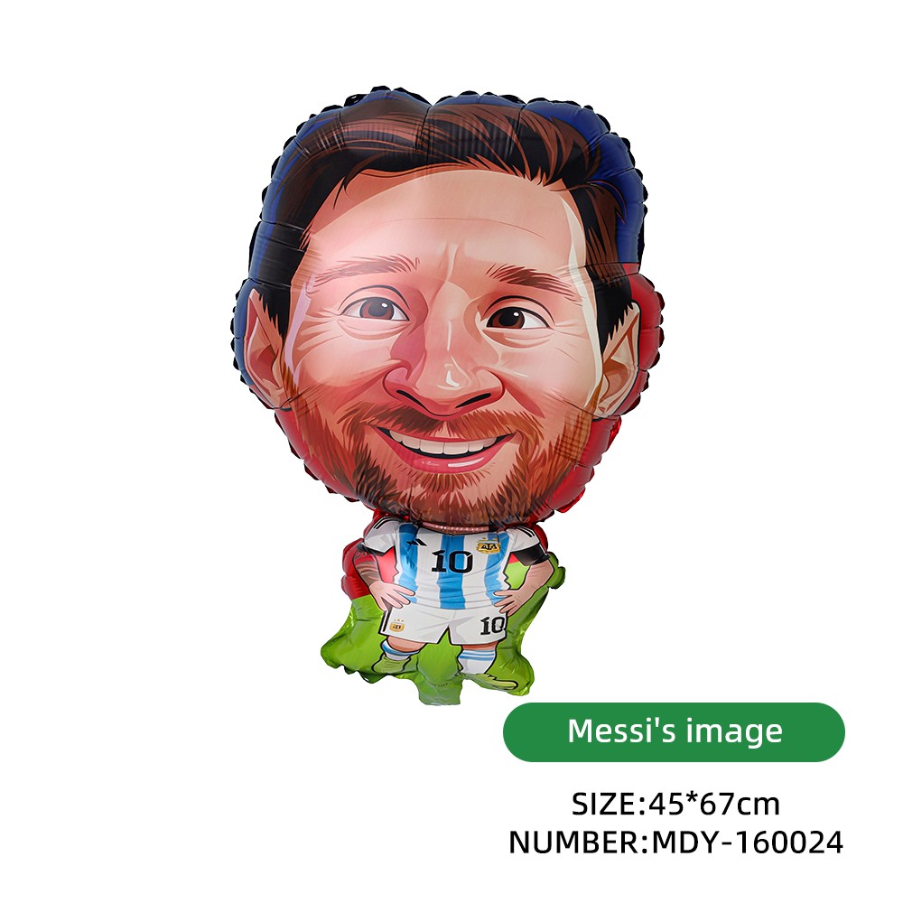 Messi's image green