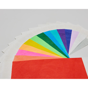 เขียนข้อความบนพื้นผิวสำหรับชื่อและหมายเหตุ สายรัดข้อมือ TYVEK สีทึบ ขนาด 19 มม. (3/4 นิ้ว) สายรัดข้อมือที่มีความทนทานสูง - Product Image 6