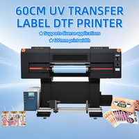 Imprimante DTF Titanjet nouvelle génération 60 cm à encre UV, film AB pour étiquettes cristallines, laminage simple, automatique, 2400 DPI, 6 têtes d'impression, garantie 1 an