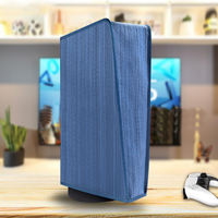 Housse anti-poussière universelle pour PS5 version numérique/disque Console de jeu Housse de protection anti-poussière