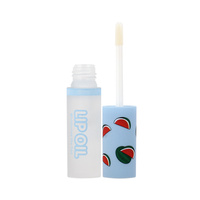 Huile à Lèvres Hydratante 4 ml Goût Fruit Naturel, Vente en Gros Fabricant, OEM, Logo Personnalisé, Marque Privée, Cosmétique Maquillage