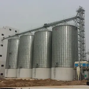 10000 ton grain steel storage silo