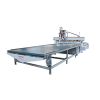 Table de chargement et de déchargement automatique 1530 2040 ATC CNC routeur Machine pour la Production d'armoires