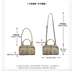 Sac à main Boston tendance en cuir de vache véritable AndoBag pour femmes, sac bandoulière, sac de travail, sac de tous les jours - Product Image 3