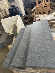 Flamed Brushed Mông Cổ Đen <span class=keywords><strong>basalt</strong></span> đá cầu thang bên ngoài bước giá thiết kế - Product Image 4
