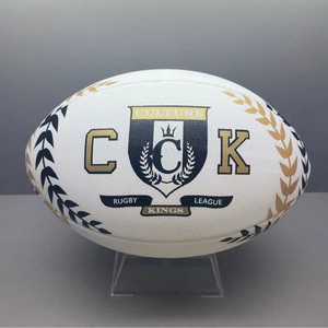 Balón de <span class=keywords><strong>Rugby</strong></span> Personalizado de Fábrica, de Alta Calidad, Cosido a Máquina, Oficial, Tamaño 4, Tamaño 5, PVC, PU - Product Image 2