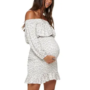 Yeni varış ucuz fiyat özelleştirilmiş baskı gebelik giysileri hamile giyim fabrikası çin