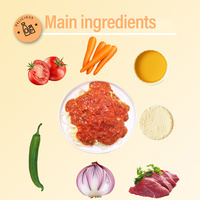 Sauce pour pâtes spaghetti, fabrication directe d'usine OEM, saveur sucrée et acidulée, fraîche, en boîte, en bouteille, en sachet, en vrac, en fût, tomate primaire, HACCP, ISO