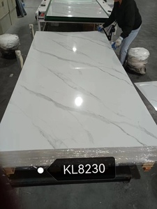 Thấp moq OEM phòng Divider tấm Tường Nhựa tấm Tường tấm đá cẩm thạch PVC Panel tường cho nhà bếp - Product Image 4