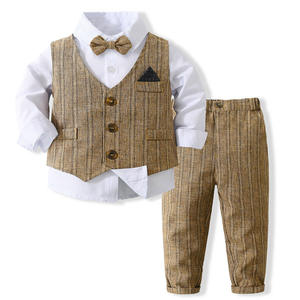Robes de Soirée Formelles à Manches Longues pour Enfants, Tenues pour Tout-Petits Garçons, Design de Robe Bébé, Vêtements pour Enfants, Vêtements Espagnols pour Bébés Garçons - Product Image 5