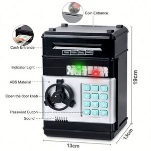 Safes <b>Large</b> Savings <b>Box</b> Mini Atm Electronic Password Money Boxs Hot Sell Musical Power Kids Child <b>Gift</b> Coin Bank - Product Image 3