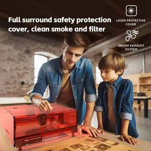 Máy khắc laser thân thiện với người dùng để in logo chi tiết trên gỗ nhựa và vật liệu gốm - Product Image 3