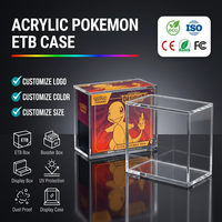 CAIYA Présentoir Acrylique Transparent Personnalisé Écologique Design Moderne Empilable pour Publicité Démontable