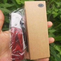 Couteau de taille pliant à lame en acier inoxydable, manche en bois massif, pour droitier, outil d'enjillage tranchant, personnalisable DIY OEM