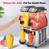 Baiwin Commerciële Drankendispenser Multi-Tank Restaurant Slushmachine Vriesvruchtensap Slushy Machine Melkthee Winkel