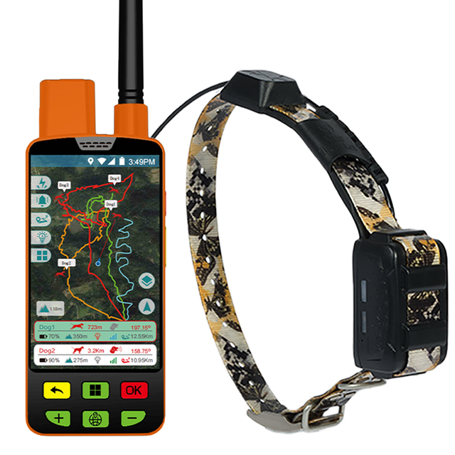 ESEEK World's Smallest GPS Waterproof Tracking Device Training Collars for Dog Hunting