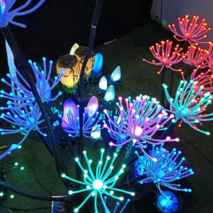 Personalizado LED al aire libre a prueba de lluvia <span class=keywords><strong>Avatar</strong></span> nueve colas zorro crisantemo árbol luces decorativas para <span class=keywords><strong>paisaje</strong></span> Puntos escénicos - Product Image 6