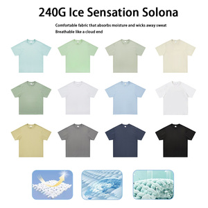 เสื้อยืดต้านเชื้อแบคทีเรียทรงหลวม ไหล่ตก แขนสั้น ปักลายตามสั่ง ซับเหงื่อได้ดี - Product Image 2