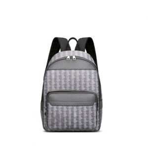 Sac à dos de voyage professionnel pour ordinateur portable en cuir PU imperméable avec logo 2025, grande capacité, <span class=keywords><strong>fermeture</strong></span> <span class=keywords><strong>éclair</strong></span> en nylon, vente en gros, offre spéciale pour hommes - Product Image 5