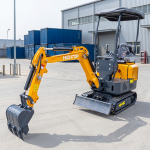 Mini-excavatrice sur chenilles multifonctionnelle avec accessoires : tarière, décompacteur, brise-roche pour travaux agricoles et de terrassement, couleur personnalisée, OEM ODM - Product Image 1