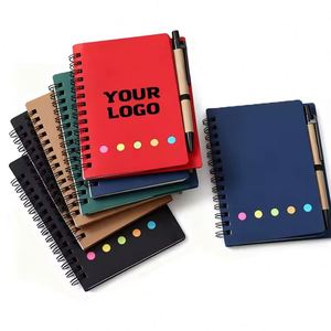 Custom Notebook with Pencil Case Set Logo Wholesale Promotional Business Gift Leather PU A5/A4/<b>A6</b> - Product Image 6