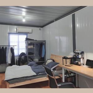 Bâtiment modulaire contemporain personnalisable, 3 chambres, 1 salle <span class=keywords><strong>de</strong></span> bain, cuisine, 20 pieds, 30 pieds, 40 pieds, pliable, supermarché, salon - Product Image 3