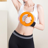 Haltère circulaire en PVC pour femmes, poids libre, polyvalent, pour entraînement de yoga, kettlebell, anneau d'exercice, cloche à main