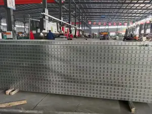 Wholesale standard size galvanized steel metal perforated cable tray