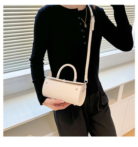 2023 New Fashion Barrel Bolsas Para Mujeres Sling Bags borse a tracolla in pelle da donna per donna - Product Image 6